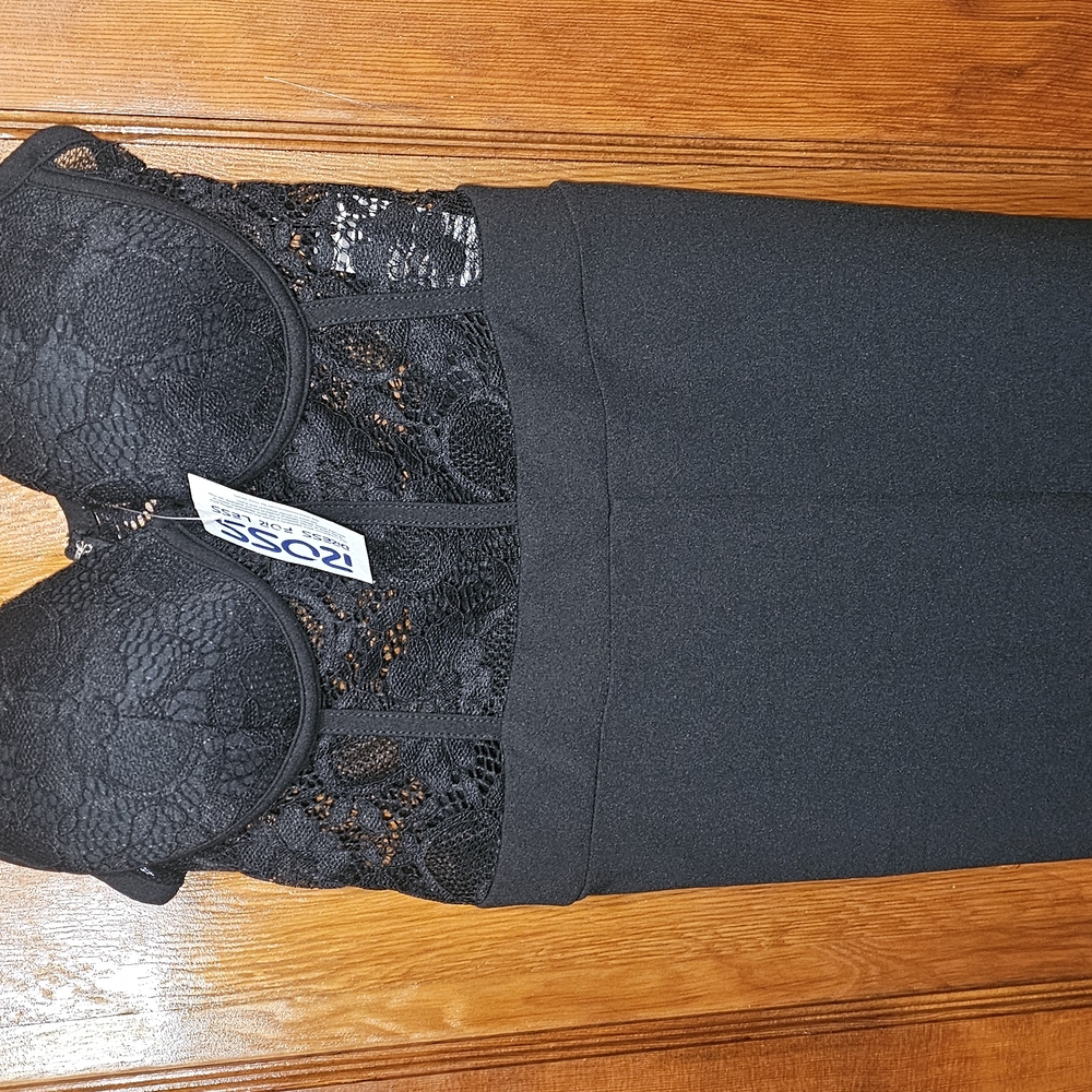 Haute Monde Black Lace Jumpsuit
